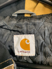 Reworked Multicolour Carhartt Workwear Jacket Men's Large