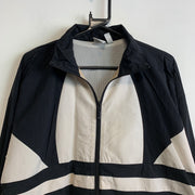 Black and White Adidas Windbreaker Women's Large