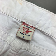 White True Religion Jeans 32"