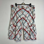 Vintage Coogi Baggy Plaid Cargo Shorts W42