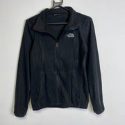 Black North Face Full Zip Fleece Womens Small