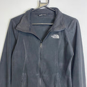 Black North Face Full Zip Fleece Womens Small