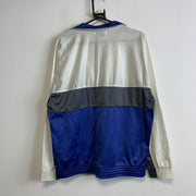 White and Blue Lotto Track Jacket Men's Large