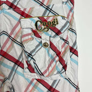 Vintage Coogi Baggy Plaid Cargo Shorts W42