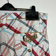 Vintage Coogi Baggy Plaid Cargo Shorts W42