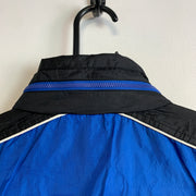 Blue and Black Windbreaker Men's XS