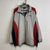 00s Grey and Red Umbro Windbreaker Men's XL