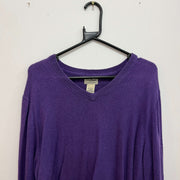 Purple L.L.Bean Jumper Women's Large