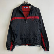 Black and Red Fila Windbreaker Women's Large