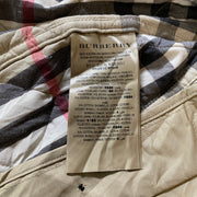 Beige Burberry Quilted Jacket Women's Medium