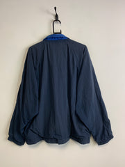 Navy and White Reebok Windbreaker Men's XL