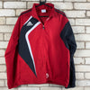 00s Black and Red Adidas Windbreaker Men's Medium