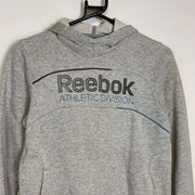 Grey Reebok Pullover Hoodie Youths 11-12