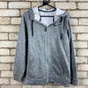 Grey Nike zip up Hoodie Men's Medium