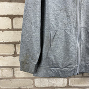 Grey Nike zip up Hoodie Men's Medium