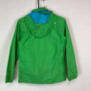 Green North Face Hyvent Jacket Girl's Large