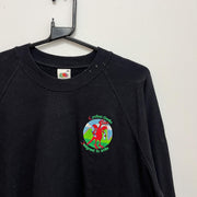 Black Fruit of the Loom Sweatshirt Men's Medium