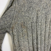 Vintage Grey Tommy Hilfiger Button Up Knitwear Mens Medium
