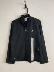 00s Black Adidas Windbreaker Women's XL