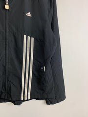 00s Black Adidas Windbreaker Women's XL