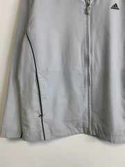 Grey Adidas Windbreaker Women's Large