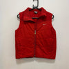 00s Red Nike Quilted Gilet Youth's Large