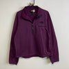 Purple North Face Quarter zip Men's Medium