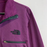 Purple North Face Quarter zip Men's Medium