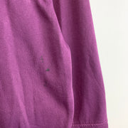 Purple North Face Quarter zip Men's Medium