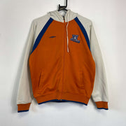 Orange Umbro Beige Full Zip Hoodie Small