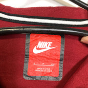 Red Nike Techfleece Jacket Hoodie Small