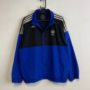 Black and Blue Adidas Windbreaker Men's Large