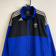 Black and Blue Adidas Windbreaker Men's Large