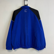 Black and Blue Adidas Windbreaker Men's Large