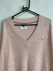 Pink Tommy Hilfiger Jumper Women's Large