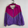 Purple and Pink Windbreaker Women's Large