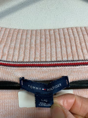 Pink Tommy Hilfiger Jumper Women's Large