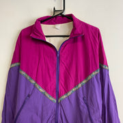 Purple and Pink Windbreaker Women's Large