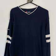 Navy Chaps Ralph Lauren Sweatshirt Knit XL