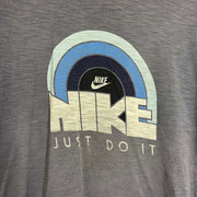 Blue 00s Nike Just Do It T-Shirt