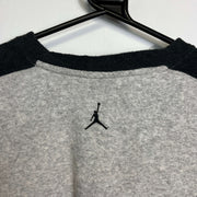 Grey Black Nike Jordan Fleece Large