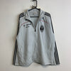 00s Grey Adidas Track Jacket Men's Large