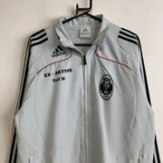 00s Grey Adidas Track Jacket Men's Large