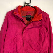 Pink North Face Hyvent Jacket Womens Medium