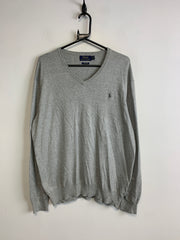 Grey Polo Ralph Lauren Jumper Men's Large