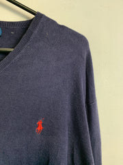 Navy Polo Ralph Lauren Jumper Men's XL