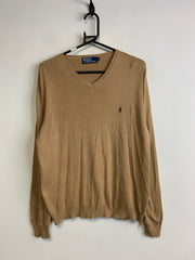 Brown Polo Ralph Lauren Jumper Men's Medium