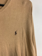 Brown Polo Ralph Lauren Jumper Men's Medium