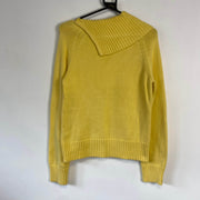 Yellow Chaps Ralph Lauren Knit Womens Large Sweater