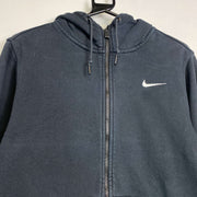 Navy Nike Full Zip Hoodie Small